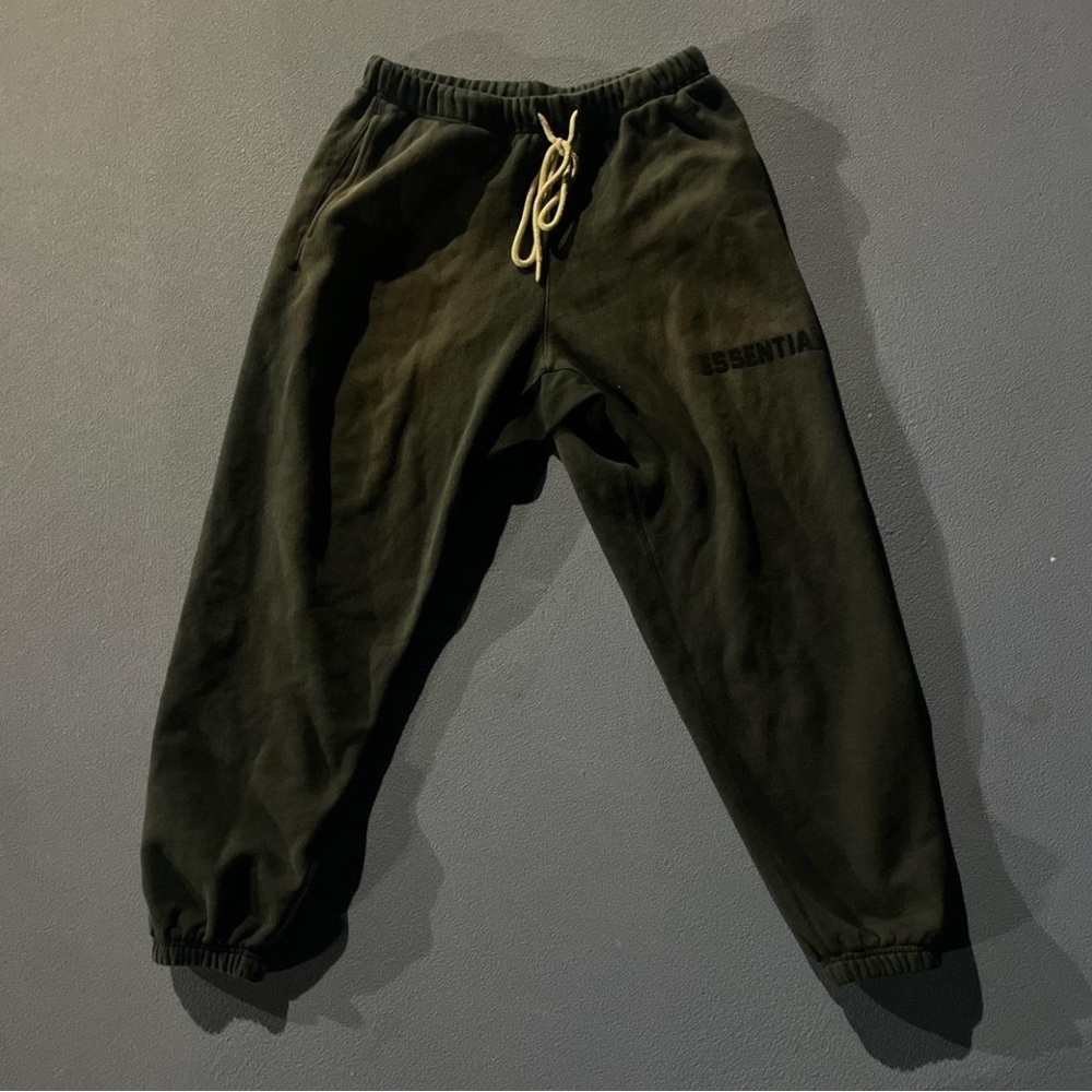 Essentials Dark Joggers with Drawstring